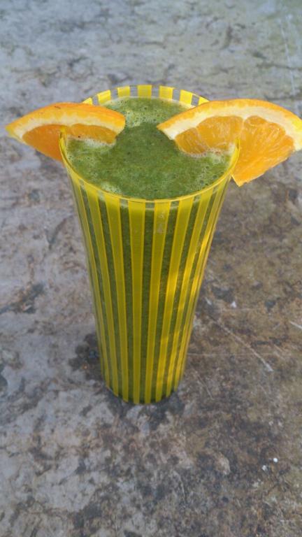 Förbrännings och uppiggande smoothie.