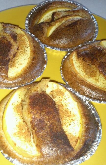 Äppelmuffins.
