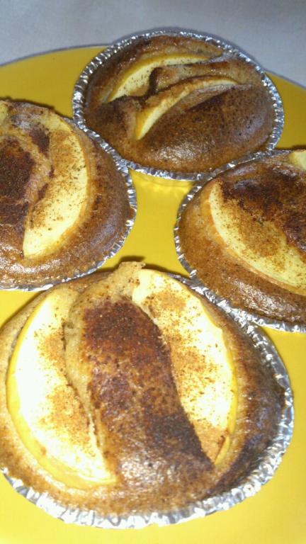 Äppelmuffins.