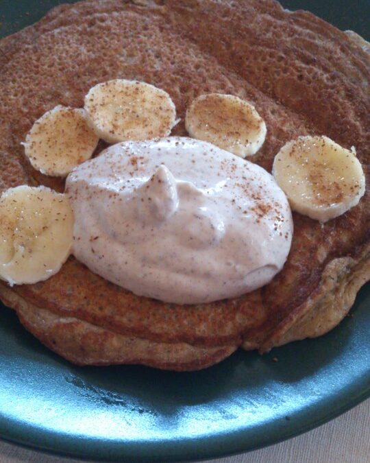 Bananpannkakor.