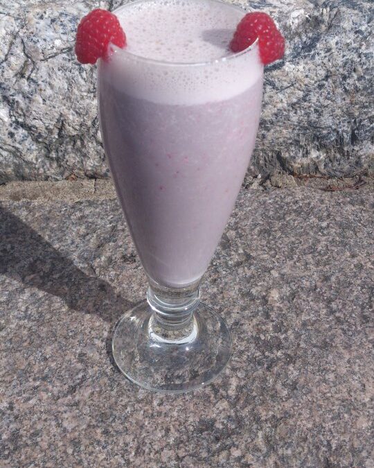 Helens jordgubbs smoothie.