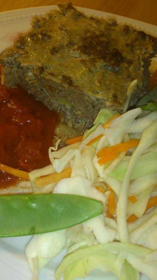 Köttfärslimpa.