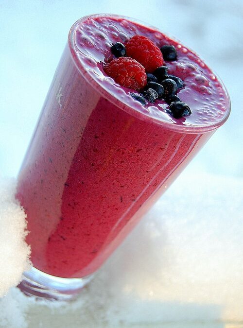 Protein smoothie.