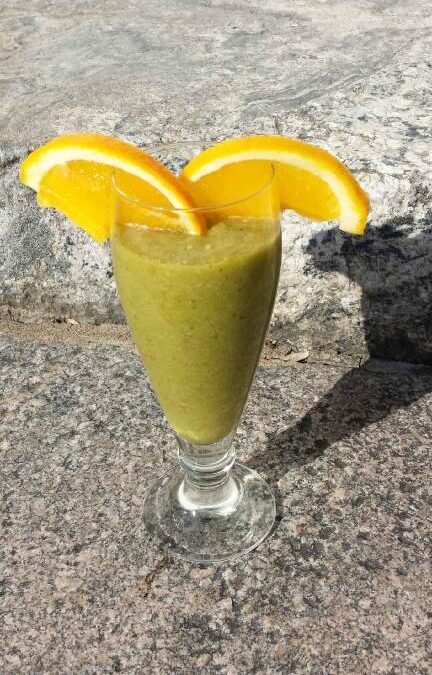 Smoothie – grönsaker och frukt.