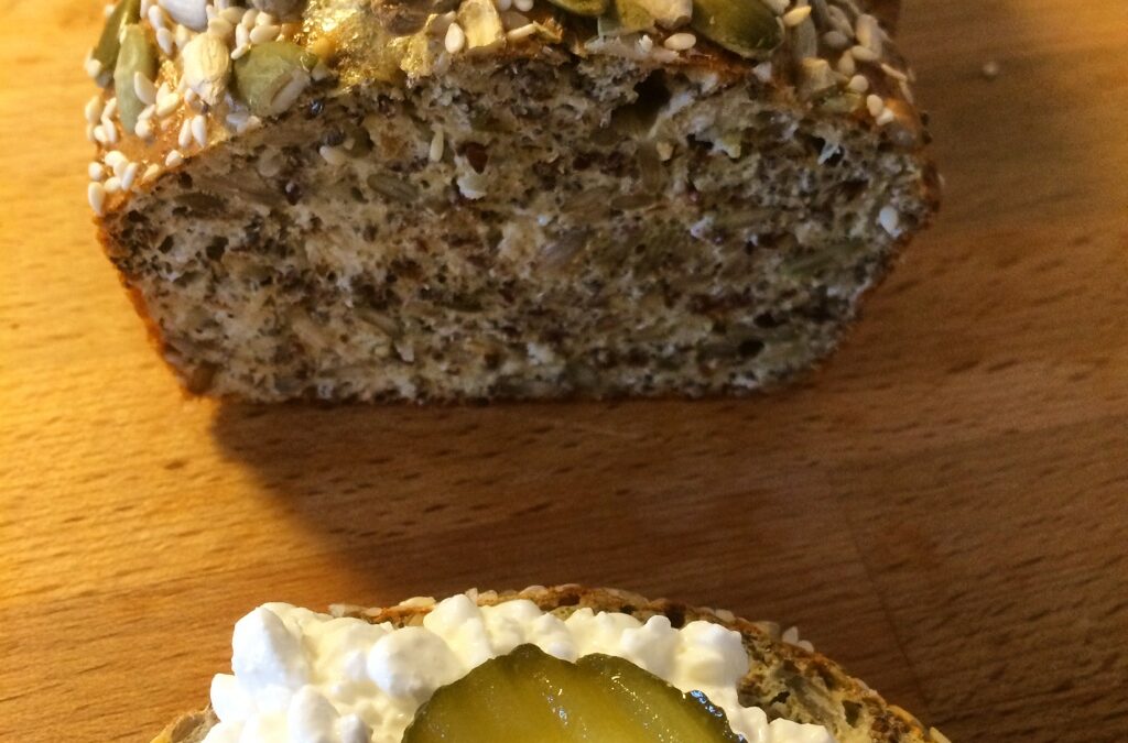 Glutenfritt protein bröd.