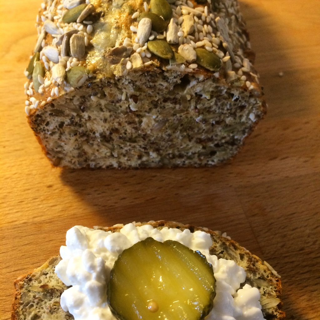 Glutenfritt protein bröd.